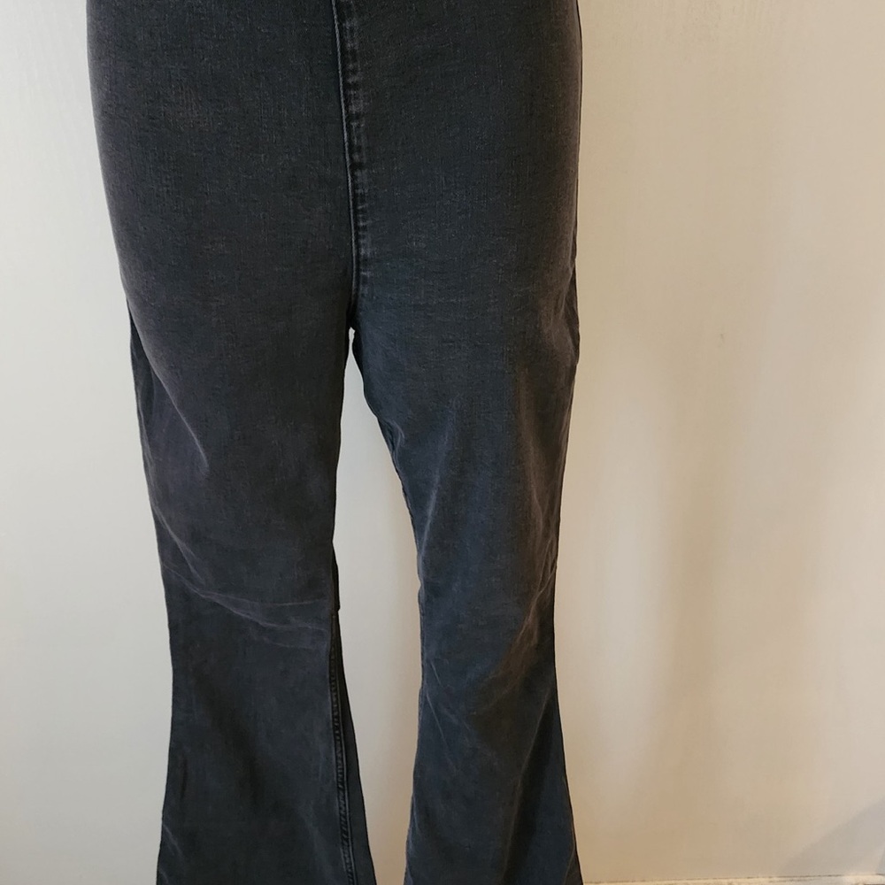 Hollister Black Flare Wide Leg Jeans